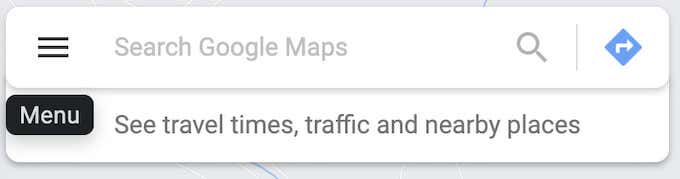 02_google-maps-menu - Online Tech Tips How to View Your Google Maps Search History image 4