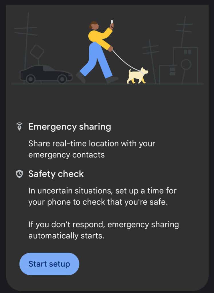 02StartSetup - Online Tech Tips How to Use Google’s Personal Safety App image 3