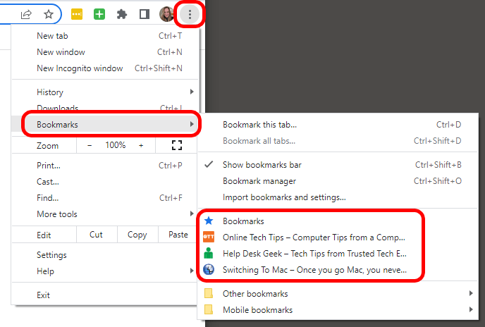 04MoreBookmarks - Online Tech Tips How to Manage Bookmarks in Google Chrome image 5