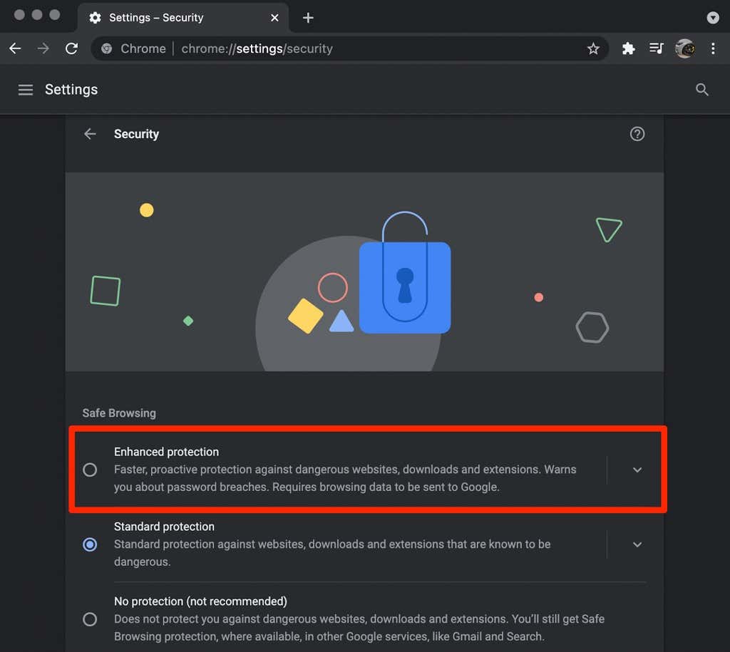 05-what-is-enhanced-protection-in-google-chrome-and-how-to-enable-it-protection-level - Online Tech Tips What Is Enhanced Protection in Google Chrome and How to Enable It image 6