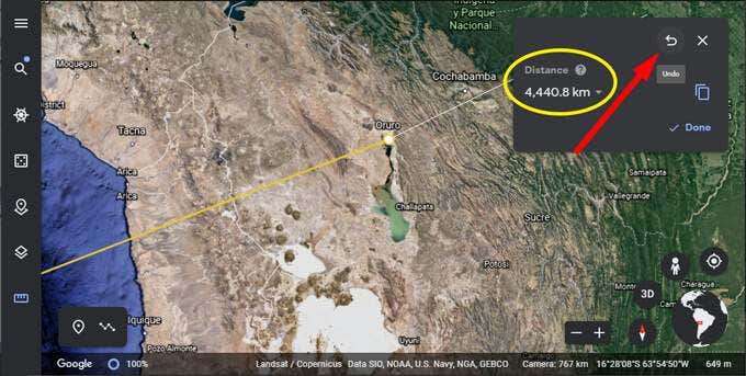 06DistanceAndUndo - Online Tech Tips How to Measure Distance on Google Earth image 7