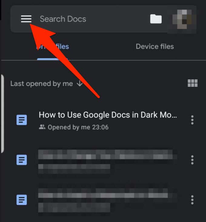 07-how-to-use-google-docs-in-dark-mode-menu - Online Tech Tips How to Use Google Docs in Dark Mode image 10