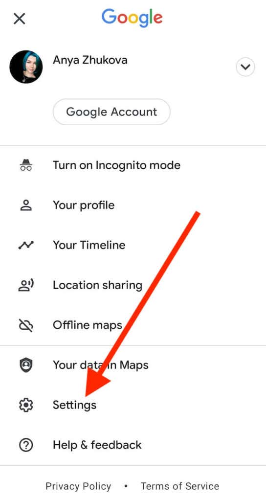 08_menu-settings-mobile - Online Tech Tips How to View Your Google Maps Search History image 11
