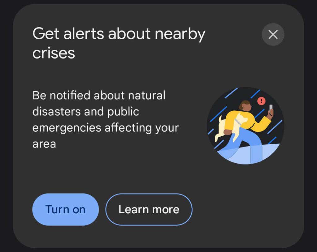 09GetAlertsAboutNearbyCrises - Online Tech Tips How to Use Google’s Personal Safety App image 10