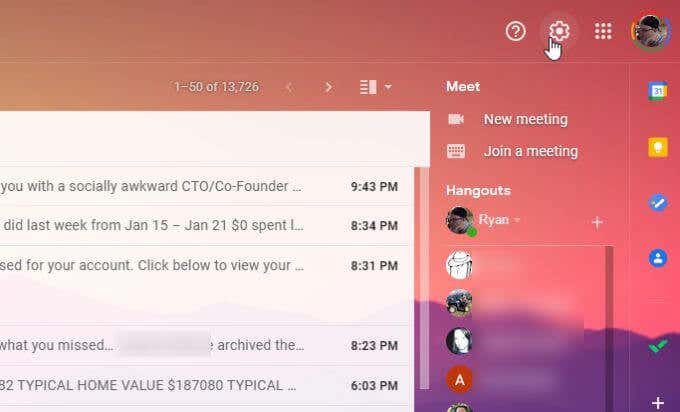 1-gmail-settings - Online Tech Tips How to Set Up Out of Office in Gmail image 2