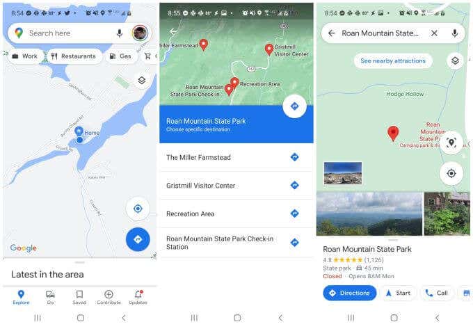 1-map-starting-point - Online Tech Tips How to Use Multiple Stops in Google Maps image 2