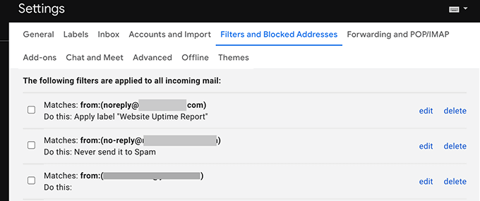 10-gmail-filters - Online Tech Tips How to Fix Gmail When It’s Not Receiving Emails image 11