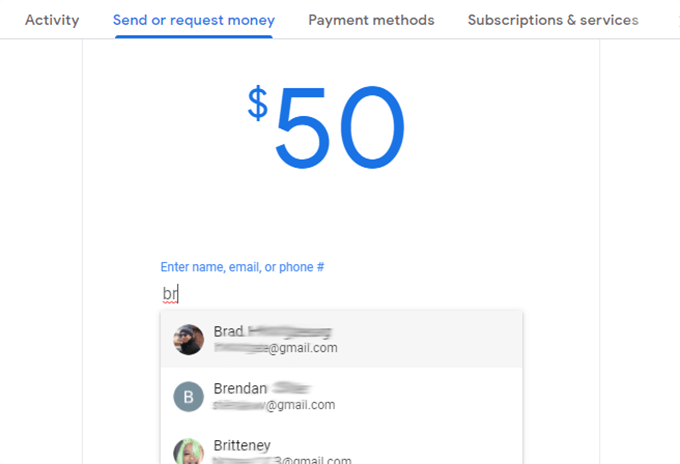 10enterrecipient-1 - Online Tech Tips How to Send Money Via Email with Google Pay image 11