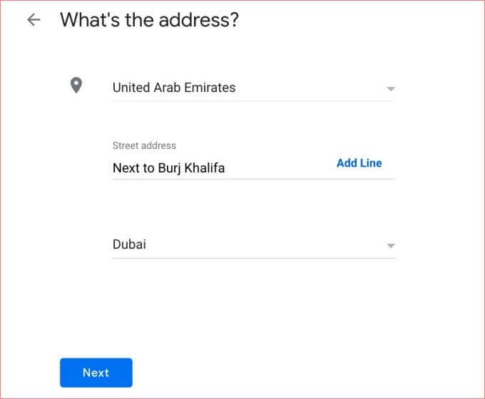 11-enter-business-address - Online Tech Tips How to Claim a Business on Google image 12