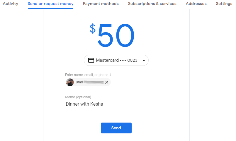 11click_send - Online Tech Tips How to Send Money Via Email with Google Pay image 12