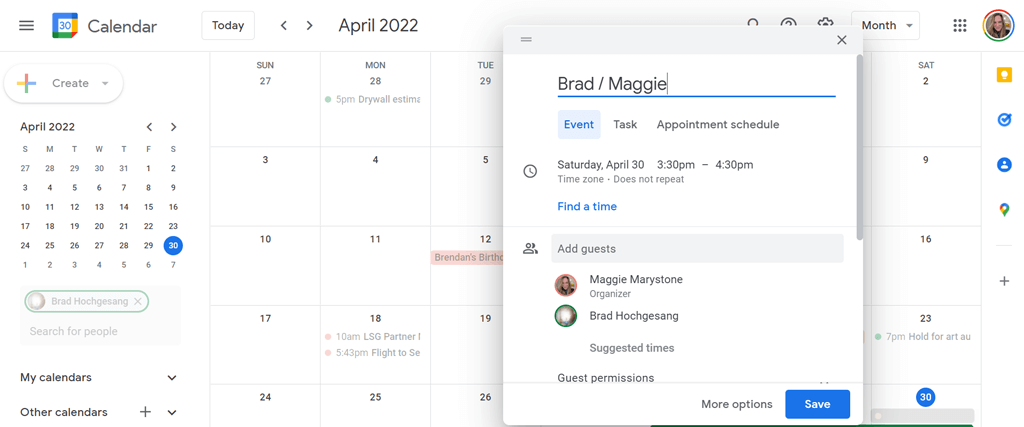 11SearchForPeople - Online Tech Tips 23 Handy Google Calendar Keyboard Shortcuts image 12