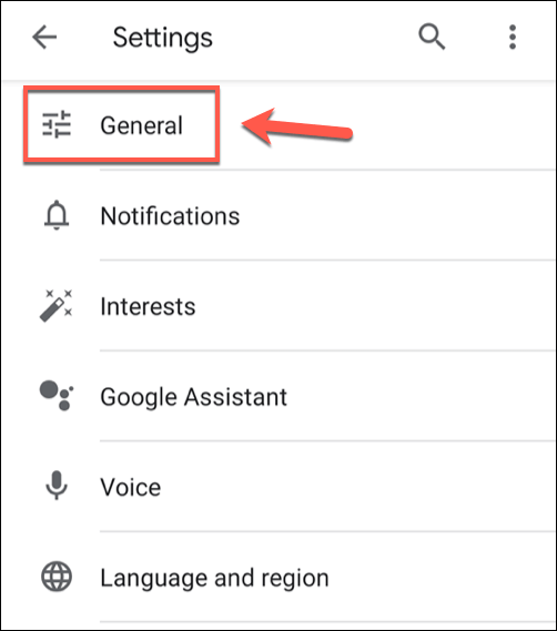 13-Google-App-Settings-General-Option - Online Tech Tips How to Turn Google SafeSearch Off image 13