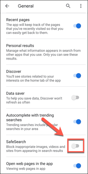 14-Google-App-SafeSearch-Slider - Online Tech Tips How to Turn Google SafeSearch Off image 14