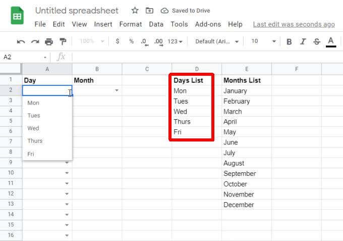 15-changing-range - Online Tech Tips How to Use Google Sheets Drop Down Lists image 15