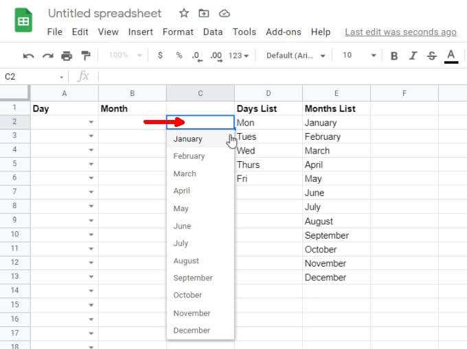 16-copying-cells - Online Tech Tips How to Use Google Sheets Drop Down Lists image 16