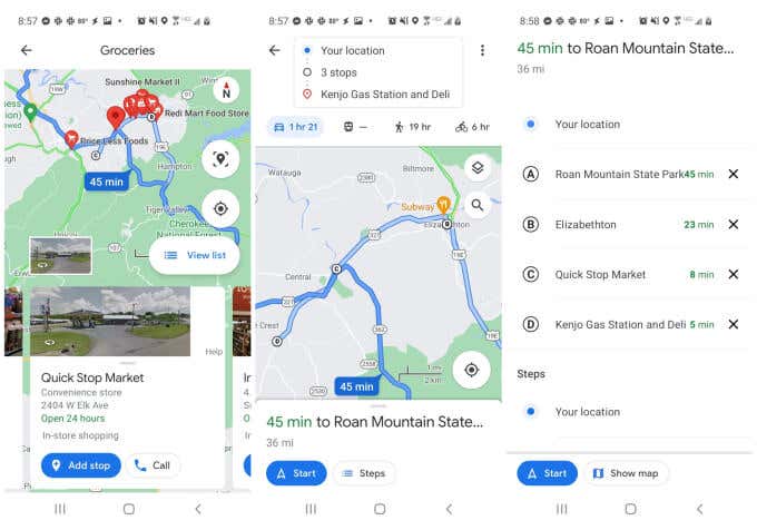 6-editing-route - Online Tech Tips How to Use Multiple Stops in Google Maps image 7