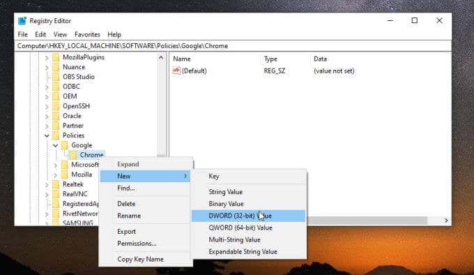 8-chrome-registry-entry - Online Tech Tips What Is the Software Reporter Tool in Chrome and How to Disable It image 9