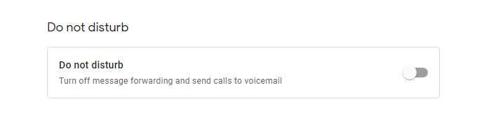8-do-not-disturb - Online Tech Tips How to Set Up Voicemail on Google Voice image 9