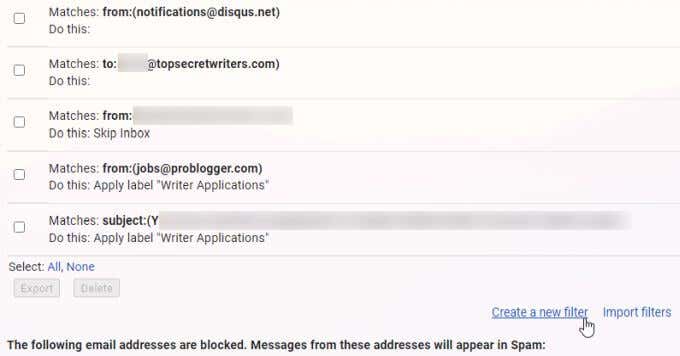 8-gmail-new-filter - Online Tech Tips How to Set Up Out of Office in Gmail image 11