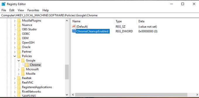 9-chrome-cleanup-enabled - Online Tech Tips What Is the Software Reporter Tool in Chrome and How to Disable It image 10