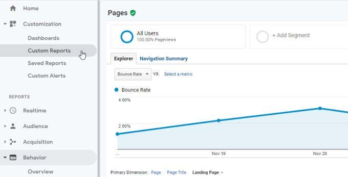 custom-reports-1 - Online Tech Tips What Is a Metric and Dimension in Google Analytics? image 6