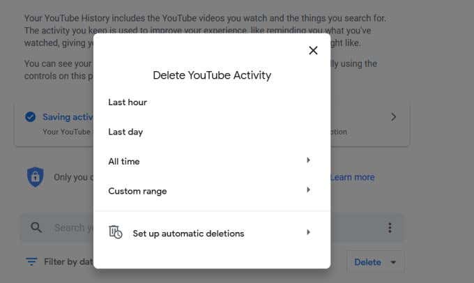 deleteactivity - Online Tech Tips How to Delete YouTube History and Search Activity image 8