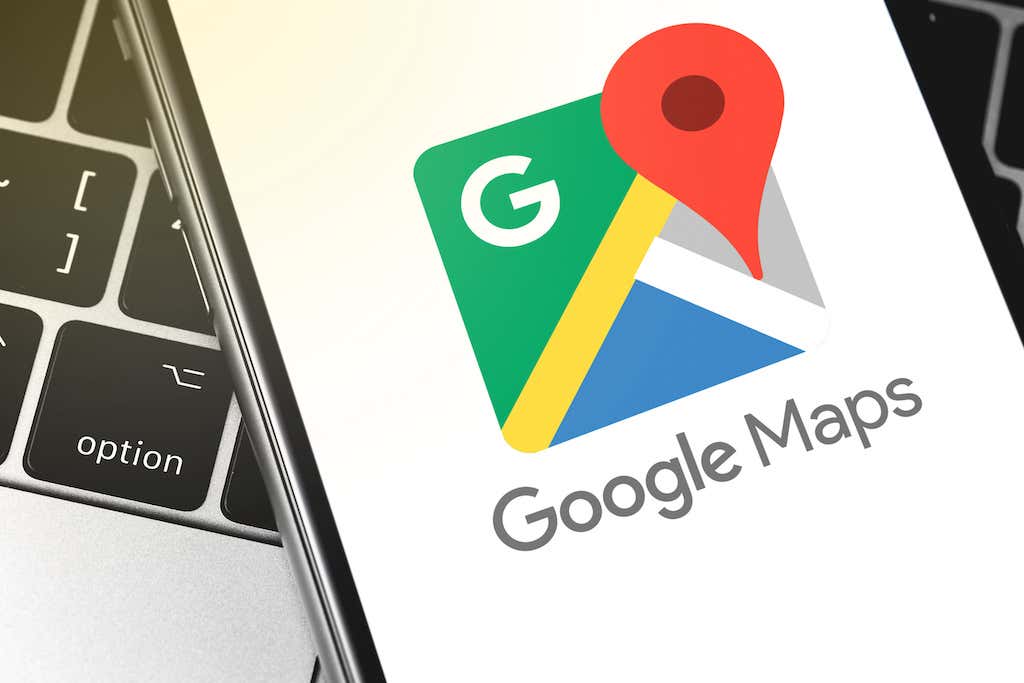 closeup Google Maps logo on the screen smartphone. Google is the biggest Internet search engine in the world. Moscow, Russia - April 27, 2019 - Online Tech Tips Google Maps Location History: 5 Useful Things You Can Do With It image 1