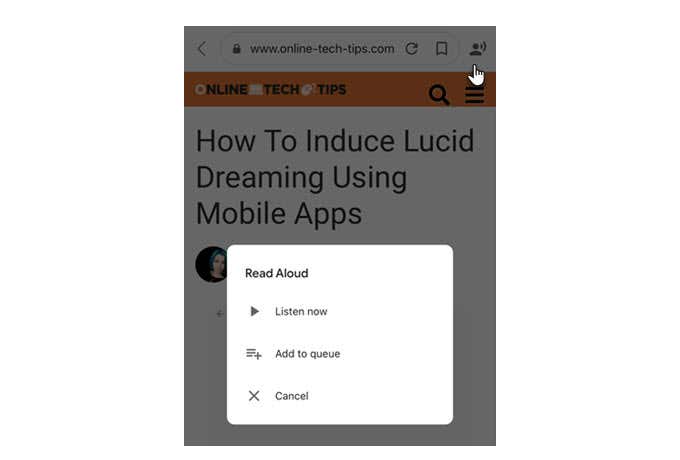 Google-Search-App-Read-Aloud - Online Tech Tips What Is the Google App & How to Use It image 8
