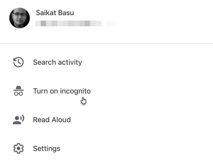 Google-Search-App-Turn-On-Incognito - Online Tech Tips What Is the Google App & How to Use It image 10
