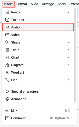 how-to-add-audio-to-google-slides-4-compressed - Online Tech Tips How to Add Audio to Google Slides image 4