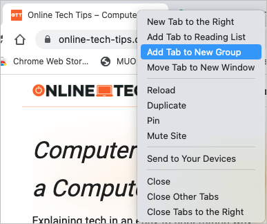how-to-use-tab-groups-in-google-chrome-1-compressed - Online Tech Tips How to Use Tab Groups in Google Chrome image 2