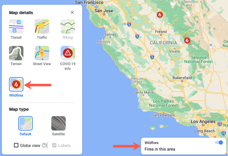 image-58 - Online Tech Tips How To Use Google Maps Wildfire Tracking image 3