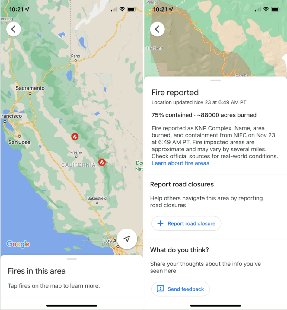 image-65 - Online Tech Tips How To Use Google Maps Wildfire Tracking image 10