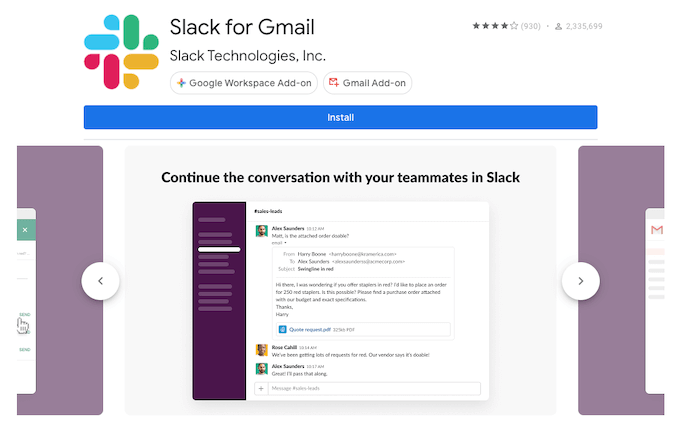 Slack-for-Gmail - Online Tech Tips The 7 Best Gmail Add-Ons image 6