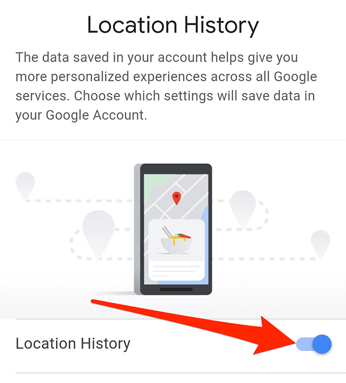 toggle-history-android - Online Tech Tips How to View Google Maps Location History image 10