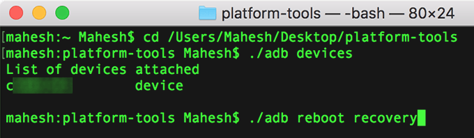 adb-reboot-recovery - Online Tech Tips How To Boot Into & Use Recovery Mode On Android image 4