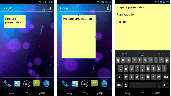 Simple-Sticky-Note-Widget - Online Tech Tips Simple Sticky Note Widget image