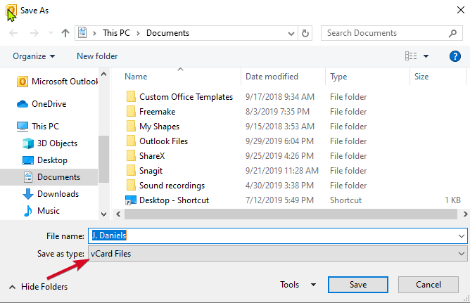 sync-outlook-contacts-iphone-vcard-files - Online Tech Tips How To Sync Outlook Contacts image 18